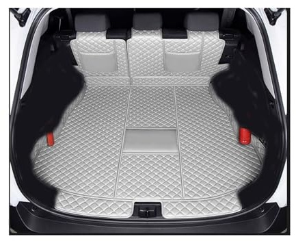 JKELPV Adatto per Toyota RAV4 2024 2025 Accessori Fuel PHEV Copertura Completa del vano di carico Modifica degli Interni dell'auto Tappetini per Bagagliaio Auto(Half Gray,Fuel)
