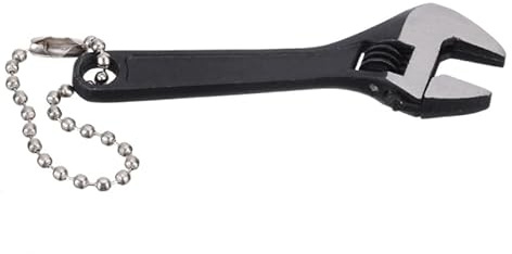 AOSAIXIS Small Adjustable Spanner Small Steel Spanner Jaw Wrenches Hand Wrenches Tool for Industry & Auto Repair Carbon Steel