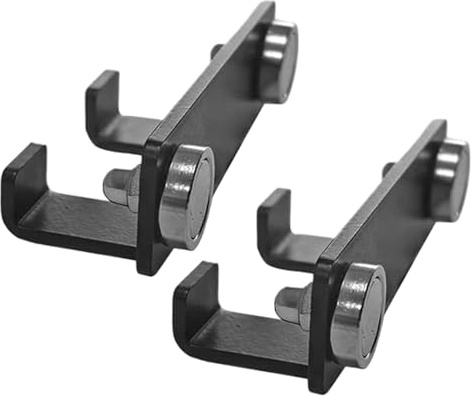 Bohrfutterschlüsselhalter 2er-Set Magnet-Werkzeugaufbewahrung | Metall-Wandhalterung für Bohrfutterschlüssel für Werkstatt, Drehmaschine, Holzbearbeitung, Garage,