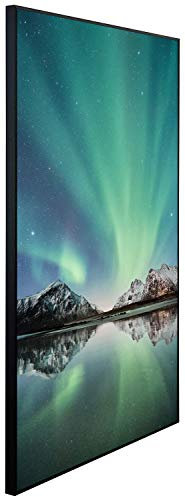 Ecowelle Infrarotheizung mit Bild | 900 Watt | 60x120 cm | Infrarot Heizung| | Made in Germany| d 131 Nordlicht