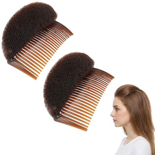 Beehive Haarstyling-Einsatz, 2 Stück, Braun