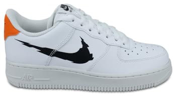 Nike Tenis bajos para hombre, Blanco, 4