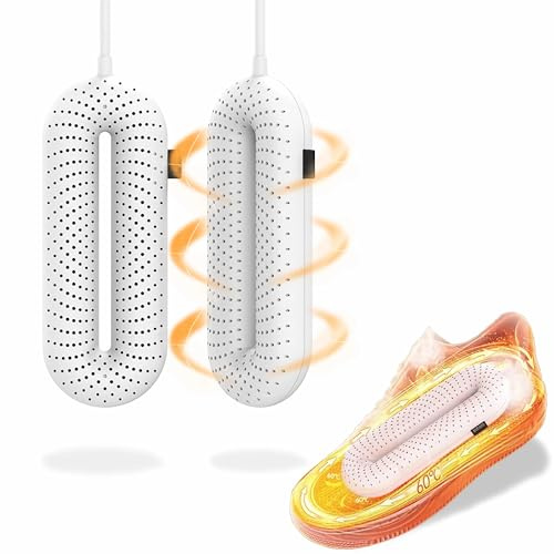 Keepsort Boot Dryer， Shoe dryer with 1532 heat dissipation holes, 360° drying, foot dryer eliminates bad odors! Intelligent constant temperature control, heating quickly and evenly