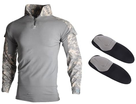 ZMIN Uniform Set Paintball Anzüge Arbeitskleidung Hosen Militär Pads Taktische Kampfhemden Cargo Hosen Tarnanzug ACU shirts XXL