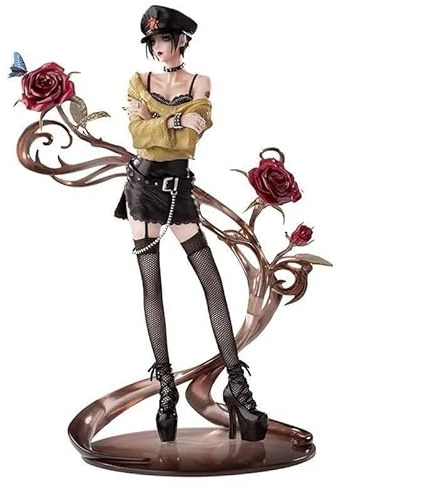 REOZIGN Osaki Nana-Figur, Komatsu, Actionfigur, Sonnenblume, Rosa, Stehend, 24 cm, Anime-Statue, Modell, Ornament, Geschenke