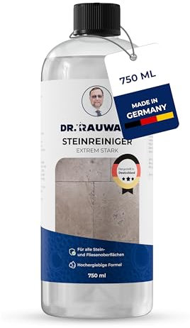 Dr. Rauwald Steinreiniger – Effektive Reinigung für Stein- und Fliesenoberflächen – Umweltfreundlich – Für drinnen & draußen – Made in DE – 750 ml