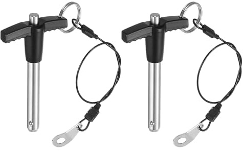 QUARKZMAN 2Pcs Goupille de Verrouillage 8mm x 40mm Longueur d'Utilisation