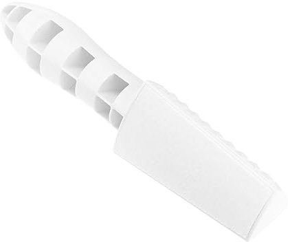 Lima de Pies Manual de Tres Caras Abs de Color Blanco para Callos | Herramienta Ligera para Uso Doméstico y Profesional, Elimina Piel Muerta, 1
