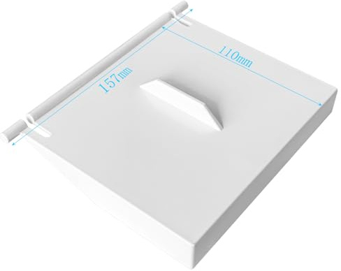Pool Skimmer Klappe Ersatz,für Einbauskimmer, Standard Skimmerklappe,Skimmer Deckel für Standardskimmer Aufstellbecken und Pool Poolzubehör Für Sauberes Wasser