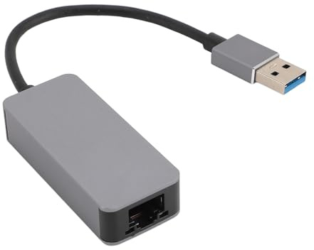 Sxhlseller Tarjeta de Red USB -to RJ45, USB 3.0 a Adaptador Ethernet 2.5 G de Calefacción Rápida -disipación para