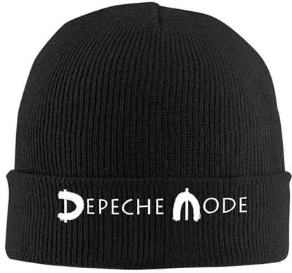 IUEYSHDGFSA De*pe*Che Beanie Mütze Herren Damen Mode Winter Warme Cap Unisex Wintermütze Strickmütze Weiche mit Bündchen Hüte Geschenk für männer Frauen