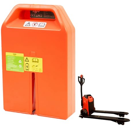 HJGHY 24v 20ah, Batterie Lithium-Fer-Phosphate LiFePO4 48 V 20 Ah et 24 V 20 Ah ou 36 Ah pour transpalette électrique (PTE15N)