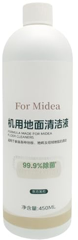 Limpiador De Suelos Con Aroma A Jazmín, Botella De 450 Ml. Compatible Con Midea All Series Aspiradoras En Seco Y Húmedo