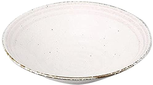 せともの本舗 Set of 10 Large Pots/Planting Bowls, Light Red Swirl Line 8.0 Counterpots, 10.2 x 2.9 inches (26 x 7.3 cm), Restaurant, Japanese Tableware, Commercial Use, Tableware, Tableware