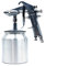 ANCLLO F-75G HVLP Pistolet pulvérisateur de peinture par gravité, avec tasse en aluminium d'une capacité de 400 cc, buse de 1,5 mm 600 ml