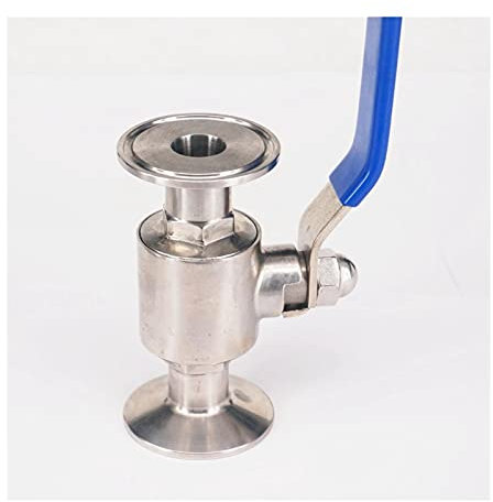 JUN-STORE Kugelhahn 3/ 4inch 19mm 1 Zinch SS304 Edelstahlkugelhahn 2- Wege 1. 5inch Tri Klemme Ferrue-Typ Senmiao-Th.