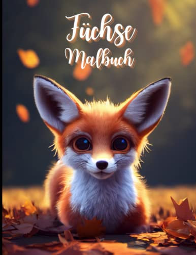 Füchse Malbuch: Ein Malspaß für Jung und Alt