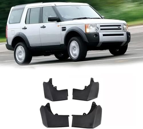 4 Stück Auto Schmutzfänger für Land Rover Discovery 3 LR3 2003-2008, Vorne Und Hinten KotflüGel Spritzschutz Dustproof Kratzfest Korrosions Auto-Styling ZubehöR