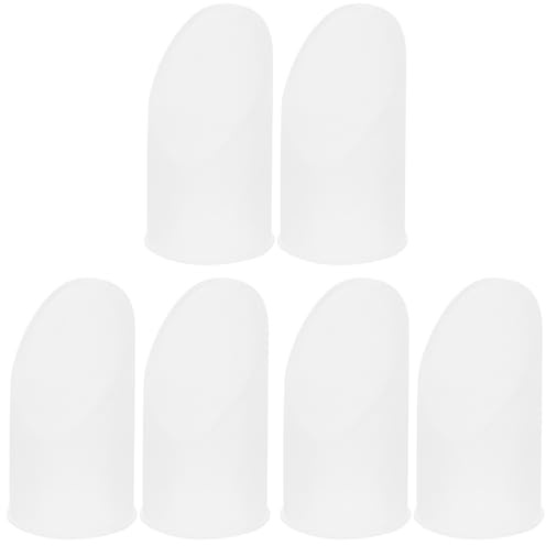 OUNONA 6 Stück Silikon Teekannenauslaufabdeckungen Anti-Leak Teekannenauslaufschutz Ausgießer Teekanne Teekanne Tropfschutz Hitzebeständige Schutz Silikonabdeckungen 3.00 X 4.80 X 1.60 cm
