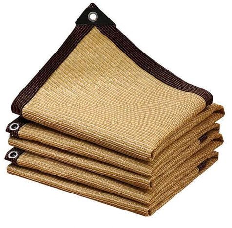 Voile Ombrage Rectangle Toile Ombrage ImperméAble sur Mesure Filet Dombrage pour Serre De Jardin Solaire Filet D'Ombrage,5x7m