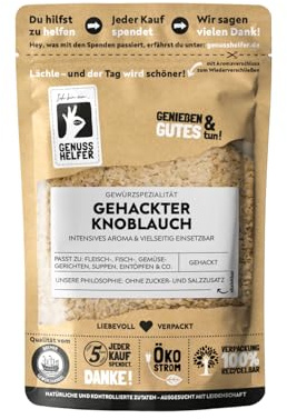 Bremer Gewürzhandel gehackter Knoblauch, Knoblauch getrocknet, ideal zum Kochen, 80g