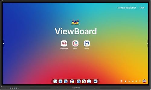 ViewSonic ViewBoard IFP8634 Pantalla interactiva 4K de 86 con certificación EDLA