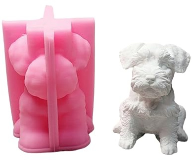 Lovely Animal Molds Castings Molds Dog Silicone Moulds Plasters Ornament Epoxy Resin