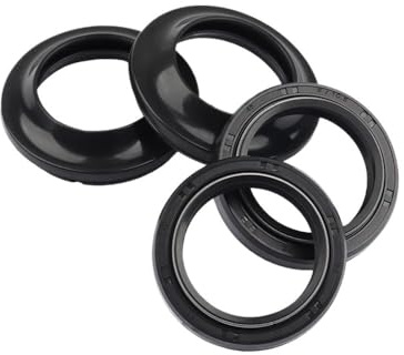33 45 8 10.5 Protezione antipolvere e olio for forcella anteriore compatibile con KX80 KX80E E2 E3 1984 1985(1set)