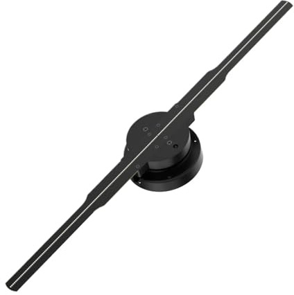 Ventilador proyector holográfico 3D de 14-85 cm con luz LED for Publicidad y Logotipos. Lámpara holográfica Tridimensional(PD42 Standard)