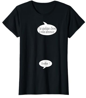 Future Maman Tee Shirt annoncer la Grossesse Femme Enceinte T-Shirt