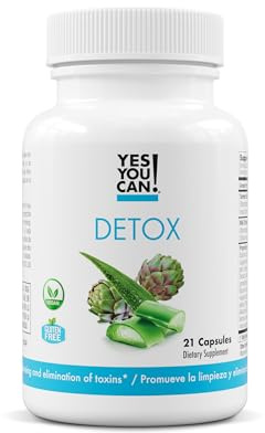 Yes You Can! Natural Detox Pills - Diuretic Cleanse with Electrolytes & Vitamins - Helps with Water Retention - Gluten-Free, 21 Capsules
