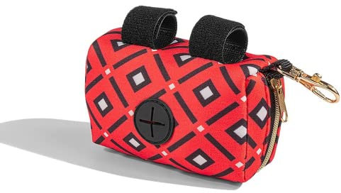 HUAPING Kotbeutelspender Beutelspender, Hundekotbeutelspender, Hundekotbeutelhalter, Kotbeutelspender Für Hunde,Hundetüten Spender Mit Metallkarabiner Hunde Hundekotbeutel Halter (1)