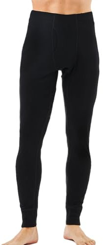 Merino Protect 100% Merinoull Herrar Långkalsonger Värmande Baskikt Mjukt Tungt Tyg Lämpligt För Jakt Och Vandring