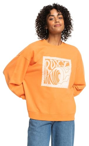 Roxy Damen Take Your Place B Pullover & Strickjacken, orange, L
