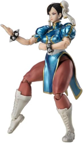 Tamashi Nations Street Fighter Chun-Li Outfit 2 (Klassische Kleidung), Bandai Spirits S.H.Figuarts Actionfigur
