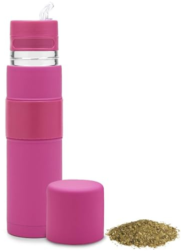BALIBETOV 500 ml Automate Yerba Maté – Mate, Récipient Thermique & Bombilla Tout-en-Un – Isolation Sous Vide – Sans BPA – Préparation Automatique