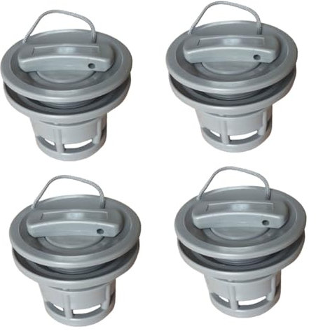 Happyyami 4pcs Inflatable Boat Valve Multi-hole Structural Air for Kayak Easy Install Replacement for Inflatable Kayaks and Boats Compact Design to Prevent Gas Leakage