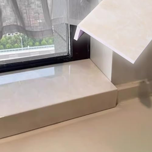 Davanzale per Finestra Rivestimento Specchio Acrilico Davanzale Copridavanzale, Finitura in Marmo Davanzale Copridavanzale per Interni Casa, Decorativo Moderno Davanzale Copridavanzale(Style B,80x10cm