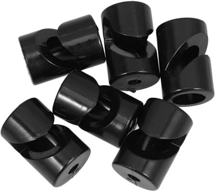 DOITOOL 6pcs Cable Management Clips Chandelier Hooks Cable Clamp for Pendant Light Cord Anchor Wall Mount