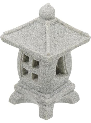 GETAJGHSD Decoración De De Piedra Miniestatua De Pabellón para Jardín Decoración De Peceras Japonés para Paisajes Acuáticos y Jardines Pequeños