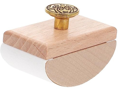 Uonlytech Tragbarer Rocker Blotter aus Holz Schnelltrocknendes Werkzeug für Füllfederhalter für Schule und Büro mit Elegantem Design und Hoher Funktionalität