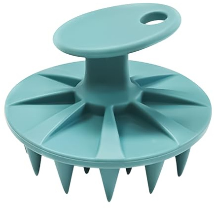 Yaztauho Exfoliador de Cuero Cabelludo | Cepillo De Limpieza De Silicona Para La Cabeza - Masajeador De Ducha Para Hombres Y Mujeres Para Viajes Y Regalos