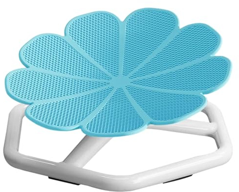 Silla giratoria para niños, forma de flor con diversión y sensores, antideslizante, silla giratoria de equilibrio para niños - Para juego de equilibrio, ejercicio, entrenamiento, hogar, interior