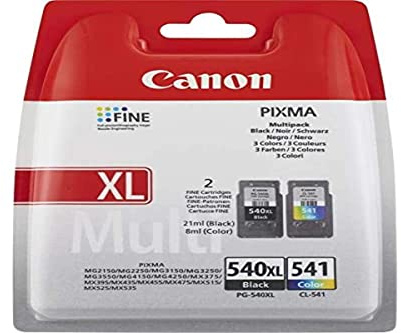 Canon S Tintenpatrone PG-540 XL/CL-541 5222B012, Schwarz / Cyan / Magenta / Gelb