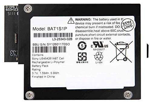 ASKC 5.9Wh BAT1S1P Backup Unit Battery Compatible with LSI MegaRaid SAS 9260-8i 9280-8i IBM Logic BBU-iBBU08 Raid 81Y4451 M5000 M5014 M5015 M5016 M5110 MR10I Series Controllers 3.7V 1590mAh
