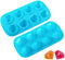 Webake Eiswürfelform Silikon Diamant Eiswürfelbehälter 3,5 cm Eiswürfelformen 2 Stück für Cocktails, Whisky, Wasser, Soda, Obst, Pudding