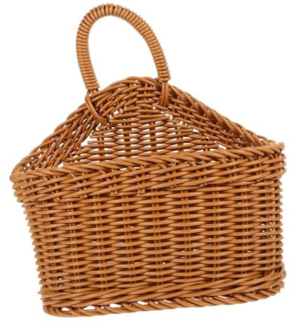 Cabilock 3 Stück Aufbewahrungskörbe Zum Aufhängen An Der Gewebter Strickkorb Aus Kunststoff Für Essstäbchen Löffel Besteckaufbewahrung Dekorativ Einfach Zu Dekorieren