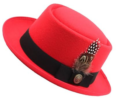 Fruusv Oktoberfest Bayerischer Trachtenhut, deutsches bayerisches Oktoberfest Kostüm - Mit Federn, Emblemen Oktoberfest Kostüm Accessoires, Oktoberfest Outfits Damen, mit Federn und Emblemen