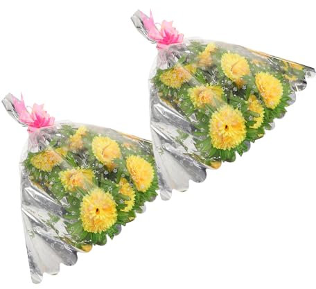 VOSAREA Disposizione Della Tomba Bouquet Per Sacrificio Decorazione Di Bouquet Finto Decorazione Floreale Del Cimitero
