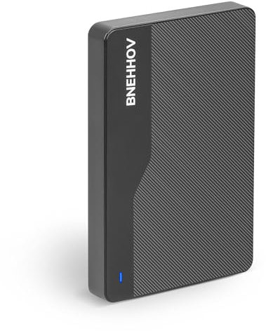 BNEHHOV Disque Dur Externe Portable 500Go 2.5'' USB 3.0 Stockage HDD pour PS4, PC, Mac, Ordinateur Portable, Xbox, Android, Bureau SATA, TV, Wii U, Chromebook, Ordinateur de Bureau, Windows